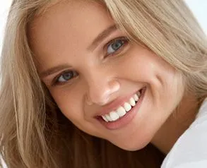 Smiling patient